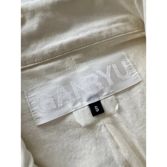 Ganryu Comme des Garcons Beige Cotton Zip Jacket - Picture 3 of 7